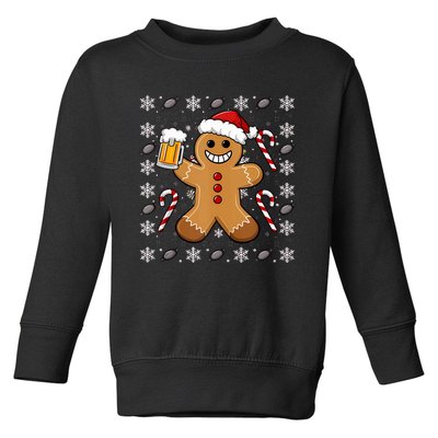 Christmas Family Xmas Ugly Christmas Outfit Merry Beer Drink Tank Top Toddler Sweatshirt