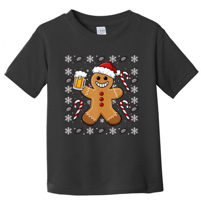 Christmas Family Xmas Ugly Christmas Outfit Merry Beer Drink Tank Top Toddler T-Shirt