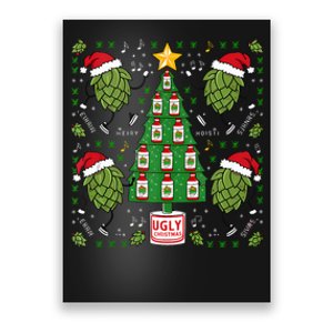 Christmas Family Xmas Ugly Christmas Outfit Merry Beer Tank Top Poster