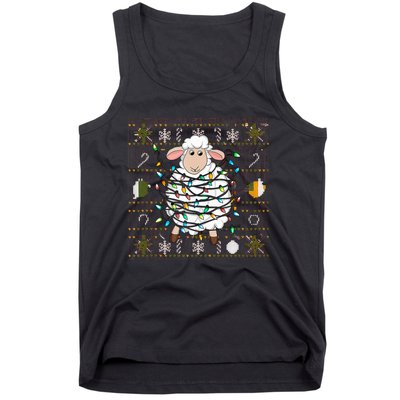 Christmas Family Xmas Ugly Christmas Outfit Merry Tank Top Tank Top