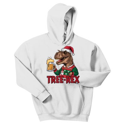 Christmas Family Xmas Ugly Outfit Merry Beer Dinosaur Trex Tank Top Kids Hoodie