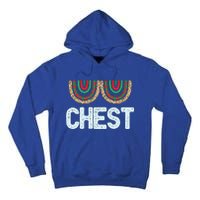 Chest Funny Xmas Chestnuts Matching Couples Christmas Nuts Funny Gift Tall Hoodie