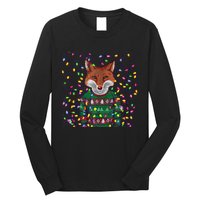 Christmas Family Xmas Ugly Christmas Outfit Merry Fox Tank Top Long Sleeve Shirt