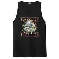 Christmas Family Xmas Ugly Christmas Outfit Merry Goat Tank Top PosiCharge Competitor Tank