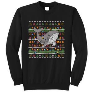 Christmas Family Xmas Ugly Christmas Outfit Merry Whale Tank Top Sweatshirt