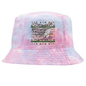 Christmas Family Xmas Ugly Christmas Outfit Merry Whale Tank Top Tie-Dyed Bucket Hat