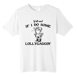 Cowboy Frog YAll Mind If I Do Some Lollygaggin Tall Fusion ChromaSoft Performance T-Shirt