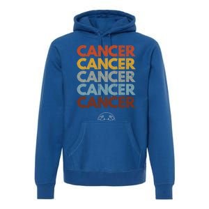 Cancer Funny Zodiac Graphic Gift Premium Hoodie