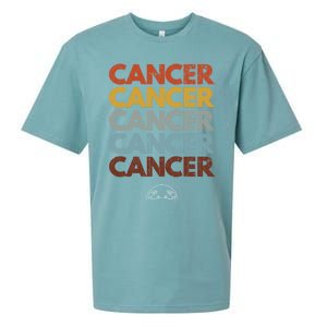 Cancer Funny Zodiac Graphic Gift Sueded Cloud Jersey T-Shirt