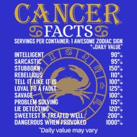 Cancer Facts Zodiac Sign Gift Great Gift Hoodie