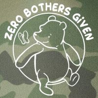 Cute Funny Zero Bothers Given Legacy Tie Dye Trucker Hat