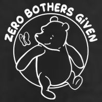 Cute Funny Zero Bothers Given 7 Panel Mesh Trucker Snapback Hat