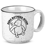 Cute Funny Zero Bothers Given 15oz Campfire Ceramic Mug
