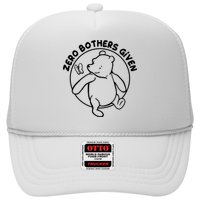 Cute Funny Zero Bothers Given Trucker Hat