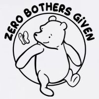 Cute Funny Zero Bothers Given Visor