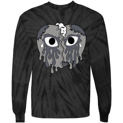 Cool Grey 11 Shirts To Match Sneaker Match Tees Tie-Dye Long Sleeve Shirt