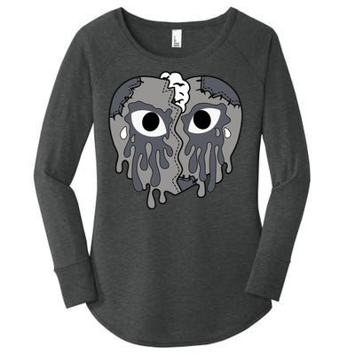 Cool Grey 11 Shirts To Match Sneaker Match Tees Women's Perfect Tri Tunic Long Sleeve Shirt