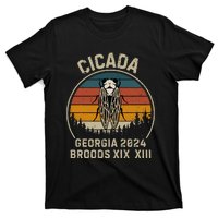 Cicada Georgia 2024 Invasion Brood Xiii And Brood Xix T-Shirt