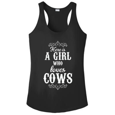 Cow Girl Ladies PosiCharge Competitor Racerback Tank