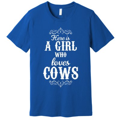 Cow Girl Premium T-Shirt