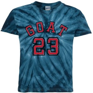 Cool Goat 23 Jordan Basketball Jersey Kids Tie-Dye T-Shirt