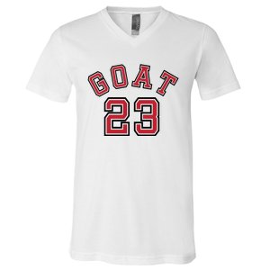 Cool Goat 23 Jordan Basketball Jersey V-Neck T-Shirt