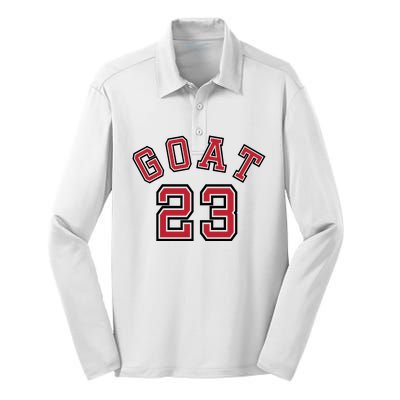 Cool Goat 23 Jordan Basketball Jersey Silk Touch Performance Long Sleeve Polo