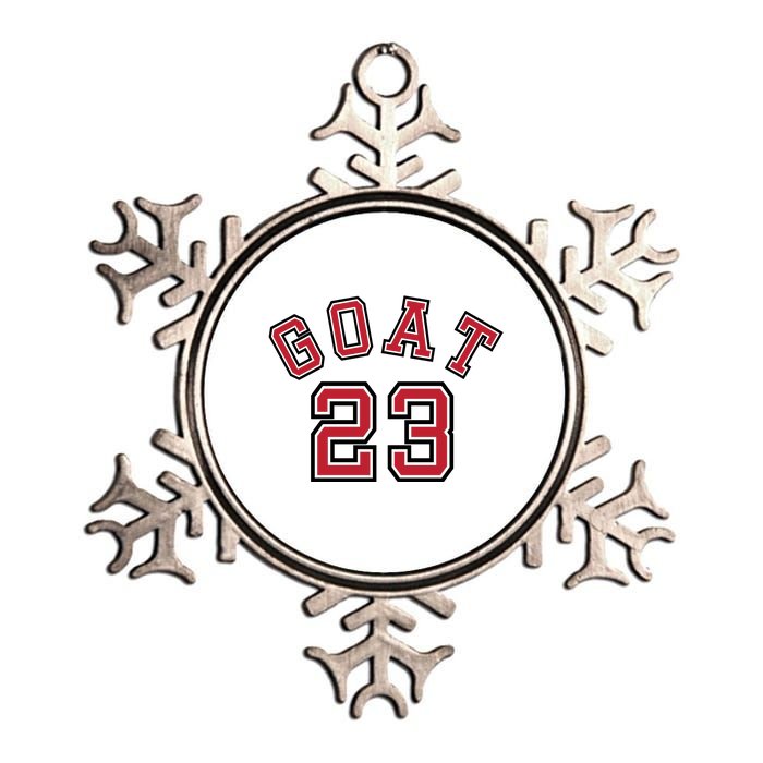 Cool Goat 23 Jordan Basketball Jersey Metallic Star Ornament