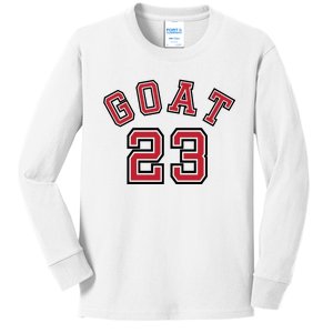 Cool Goat 23 Jordan Basketball Jersey Kids Long Sleeve Shirt