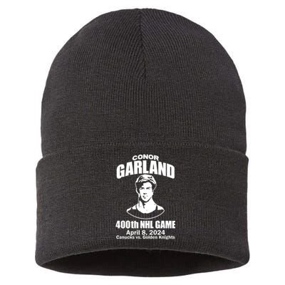 Conor Garland 400th Game Sustainable Knit Beanie