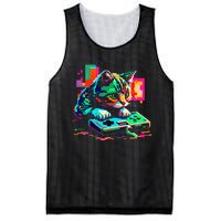 Cat Gaming 8bit Gaming Mesh Reversible Basketball Jersey Tank