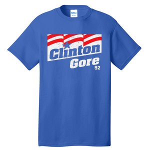 Clinton Gore 92 Retro Campaign Tall T-Shirt