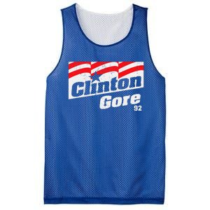 Clinton Gore 92 Retro Campaign Mesh Reversible Basketball Jersey Tank