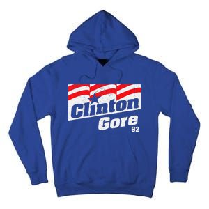 Clinton Gore 92 Retro Campaign Tall Hoodie