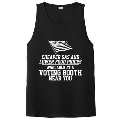 Cheaper Gas And Lower For Prices Available At A Voting Booth Near You PosiCharge Competitor Tank