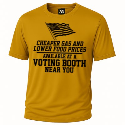 Cheaper Gas And Lower For Prices Available At A Voting Booth Near You Performance Shirt