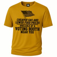 Cheaper Gas And Lower For Prices Available At A Voting Booth Near You Performance Shirt