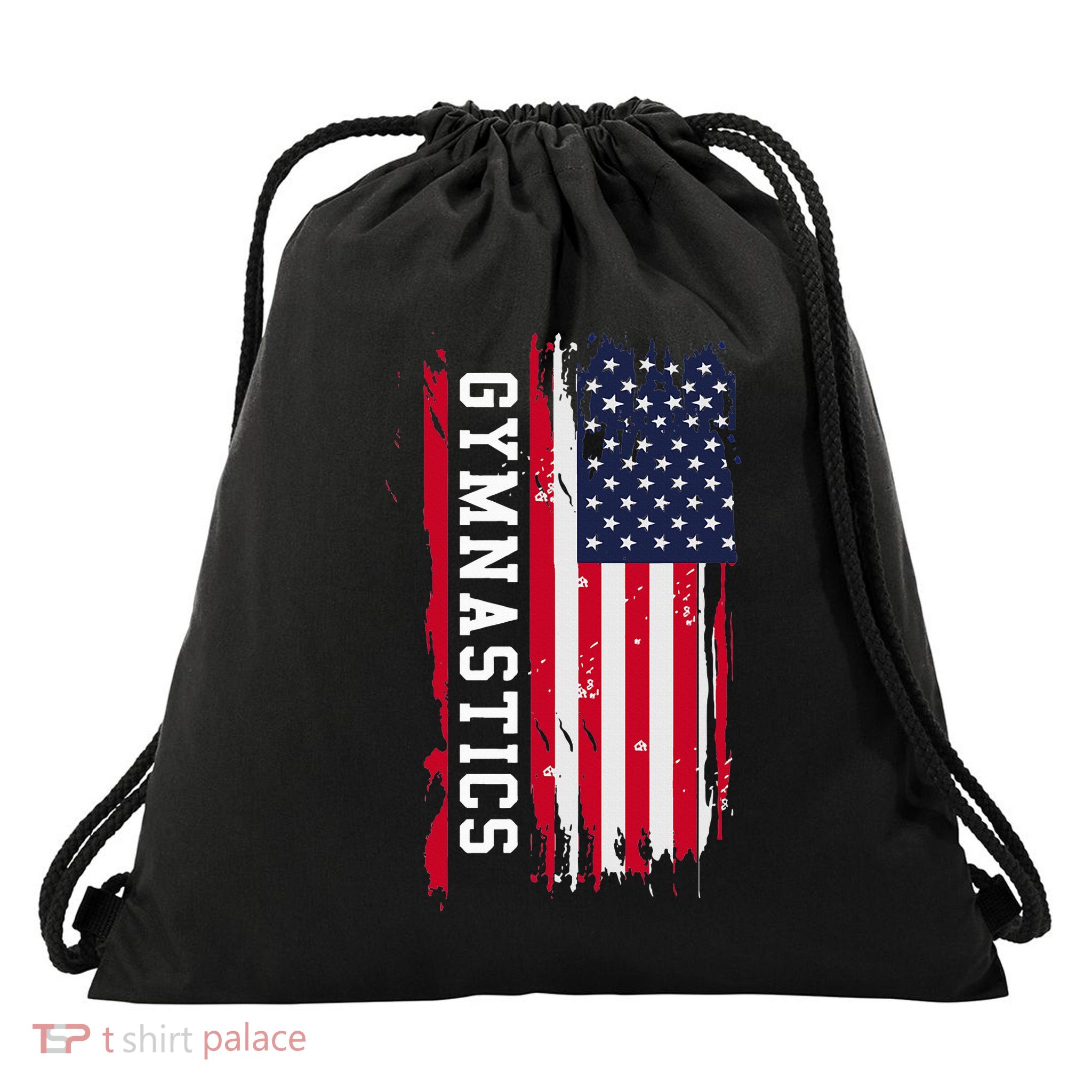 Cheerleader & Gymnastics And Gymnast Drawstring Bag