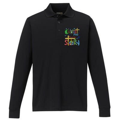 Christmas Graphic And Xmas Eve Christmas Christian Cute Gift Performance Long Sleeve Polo