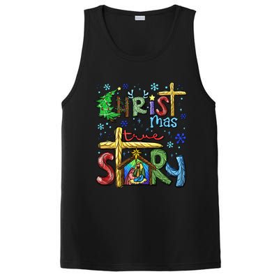 Christmas Graphic And Xmas Eve Christmas Christian Cute Gift PosiCharge Competitor Tank