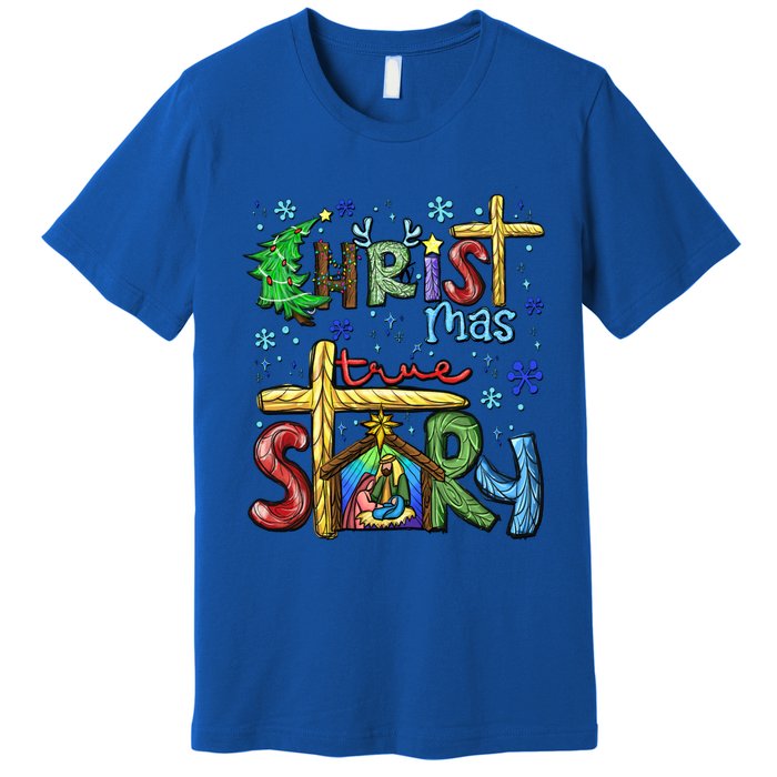 Christmas Graphic And Xmas Eve Christmas Christian Cute Gift Premium T-Shirt