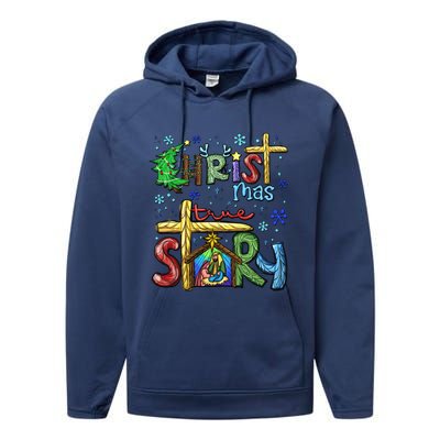 Christmas Graphic And Xmas Eve Christmas Christian Cute Gift Performance Fleece Hoodie