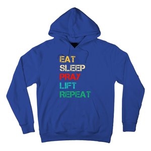 Christian Gym And Jesus Gym For Eat Sleep Pray Repeat Gift Hoodie