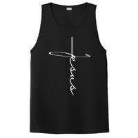 Christian Gospel And Bible Phrase For Our Lord Jesus PosiCharge Competitor Tank