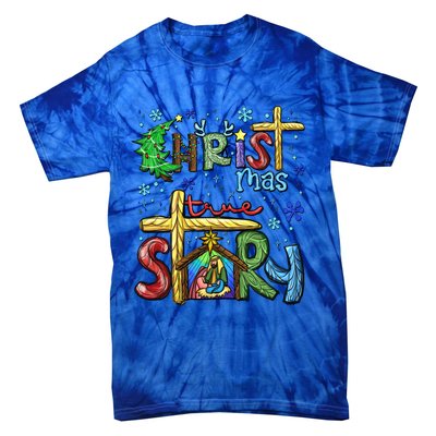 Christmas Graphic And Xmas Eve Christmas Christian Cool Gift Tie-Dye T-Shirt