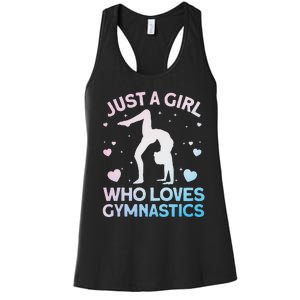 Cool Gymnastics Art For Women Gymnastics Gymnast Women's Racerback Tank