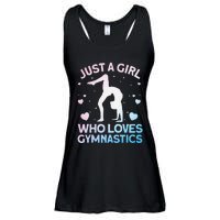 Cool Gymnastics Art For Girl Women Gymnastics Gymnast Gift Ladies Essential Flowy Tank