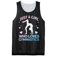 Cool Gymnastics Art For Girl Women Gymnastics Gymnast Gift Mesh Reversible Basketball Jersey Tank