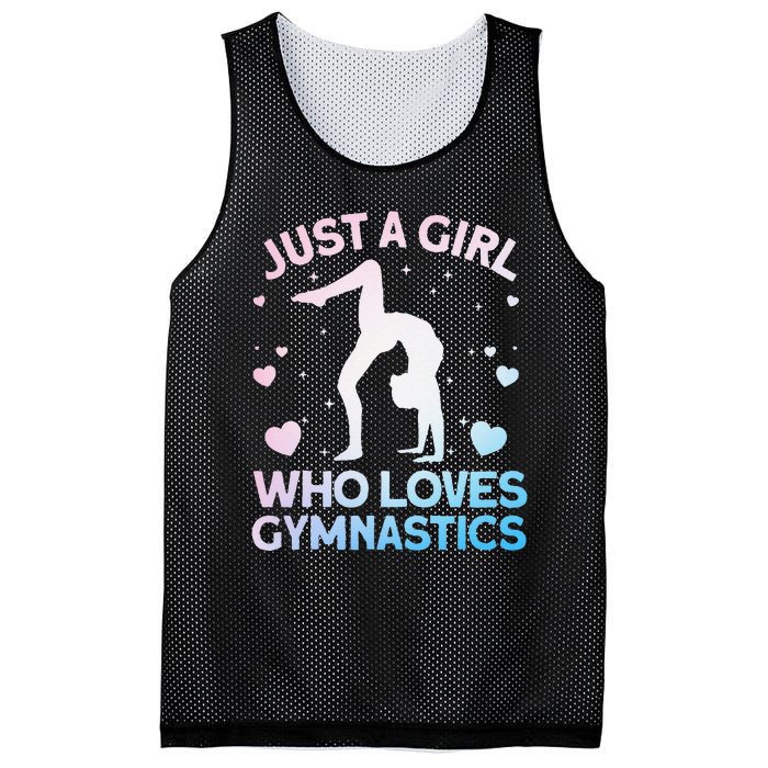 Cool Gymnastics Art For Girl Women Gymnastics Gymnast Gift Mesh Reversible Basketball Jersey Tank