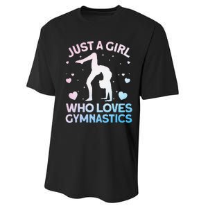 Cool Gymnastics Art For Girl Women Gymnastics Gymnast Gift Performance Sprint T-Shirt